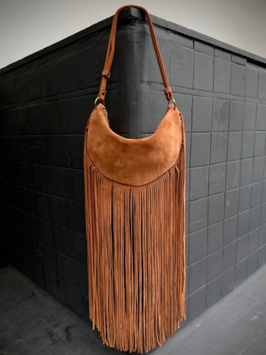 Fab One-shoulder Tassel Bag
