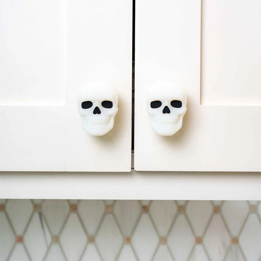 Halloween Wardrobe Drawer Skull Gingerbread House Door Handle Home Decor