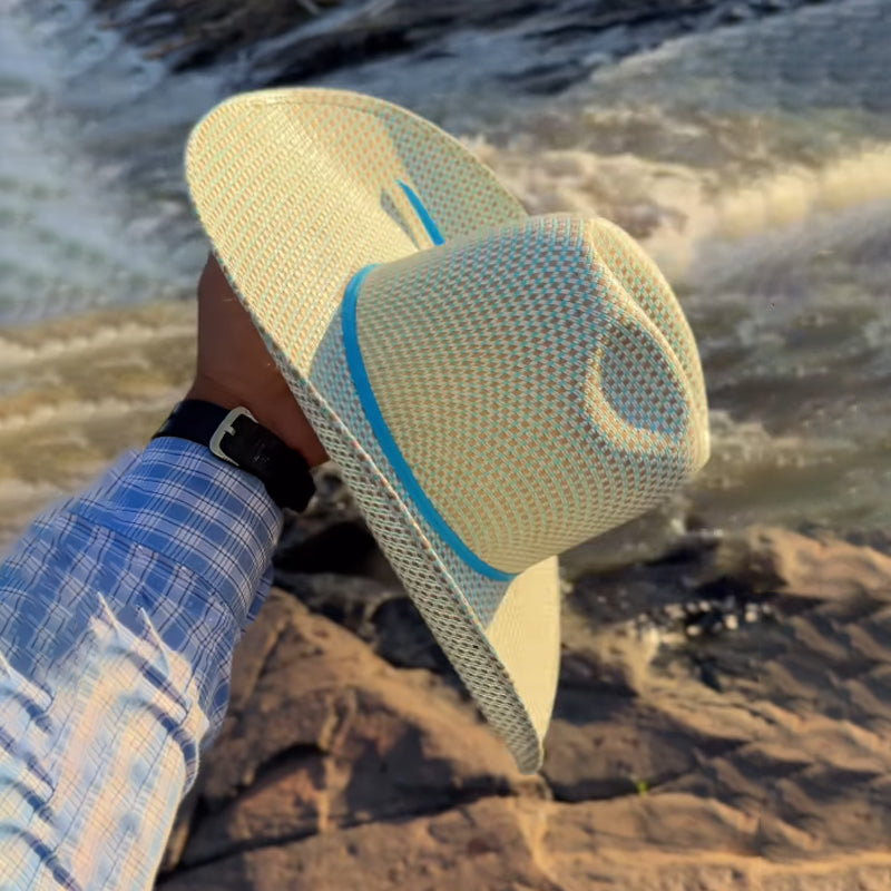 Casual Hand-woven Wide-brimmed Cowboy Hat