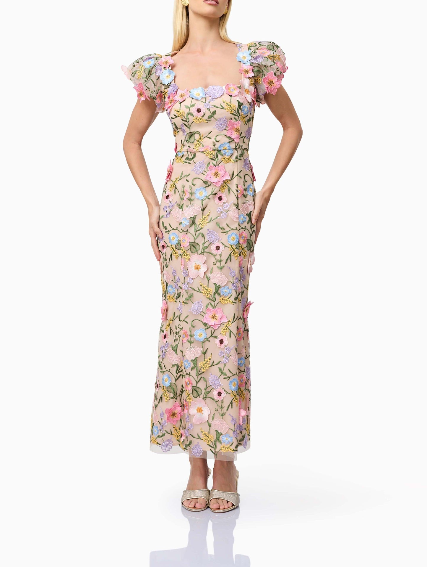3D Maxi Dress