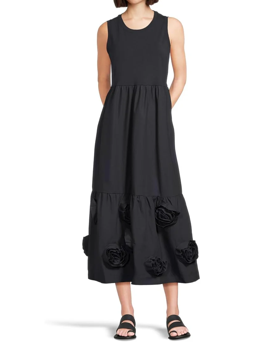 Roses Sleeveless Dress