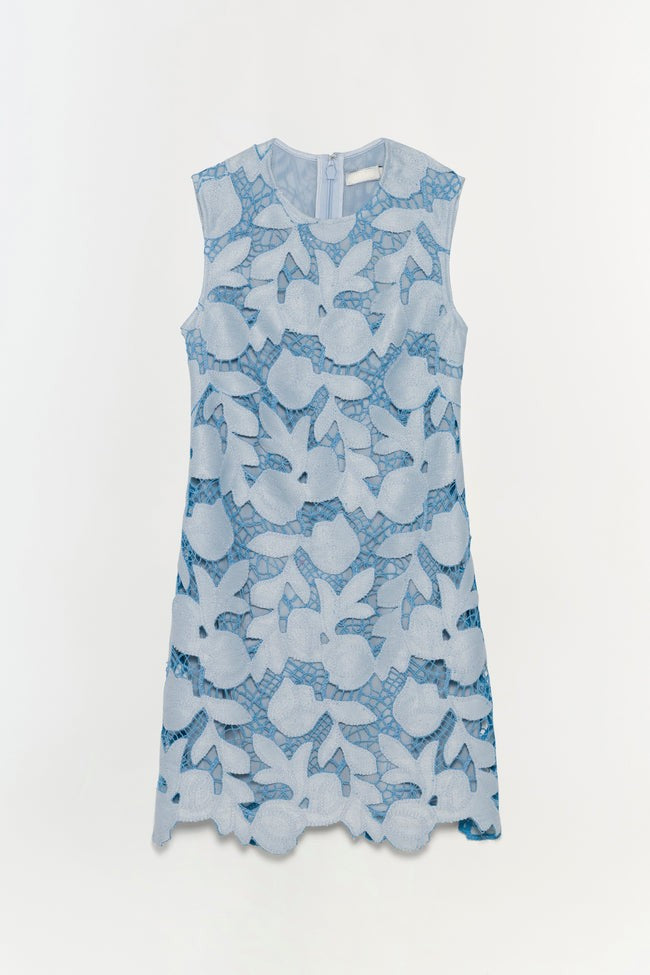 Mickie Embroidered Mini Dress