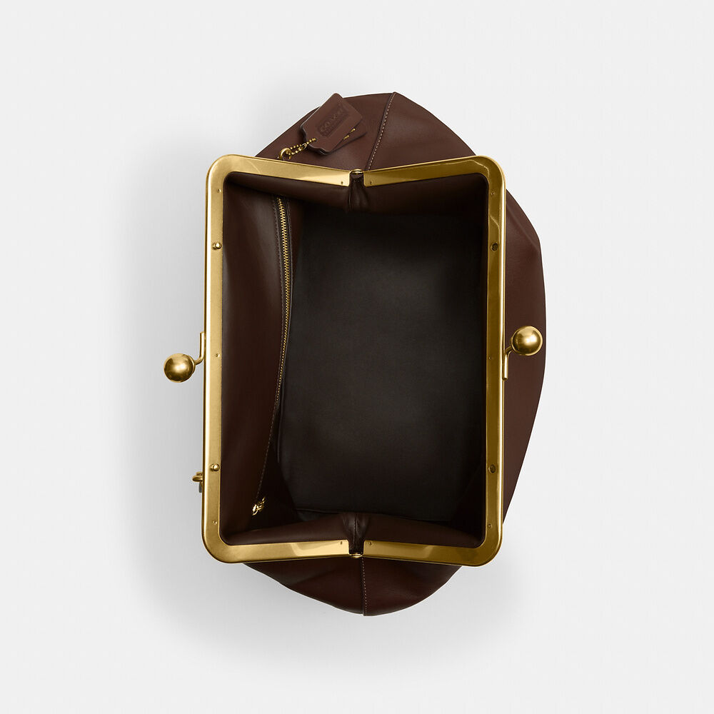(Upgraded Version)-Large Kisslock Frame Bag