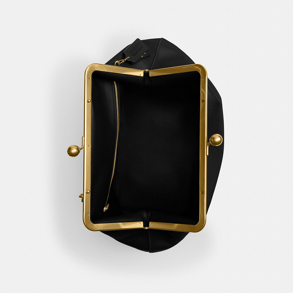 (Upgraded Version)-Large Kisslock Frame Bag