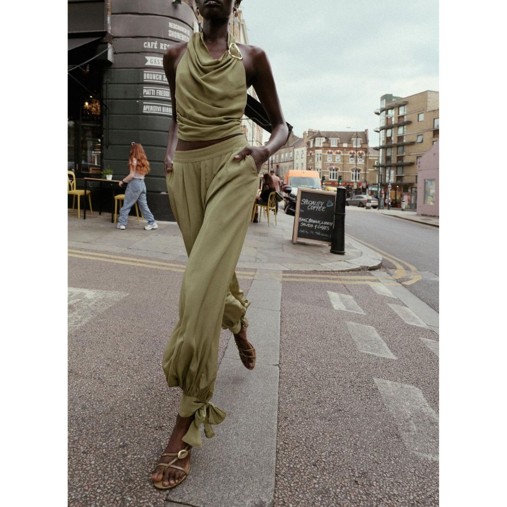 Olive Casual Suit