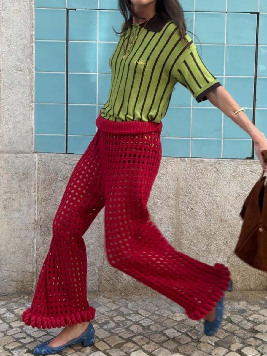 Loose Comfortable Knitted Pants