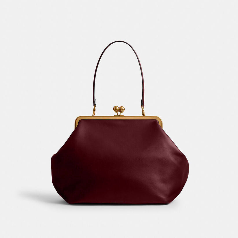 (Upgraded Version)-Large Kisslock Frame Bag