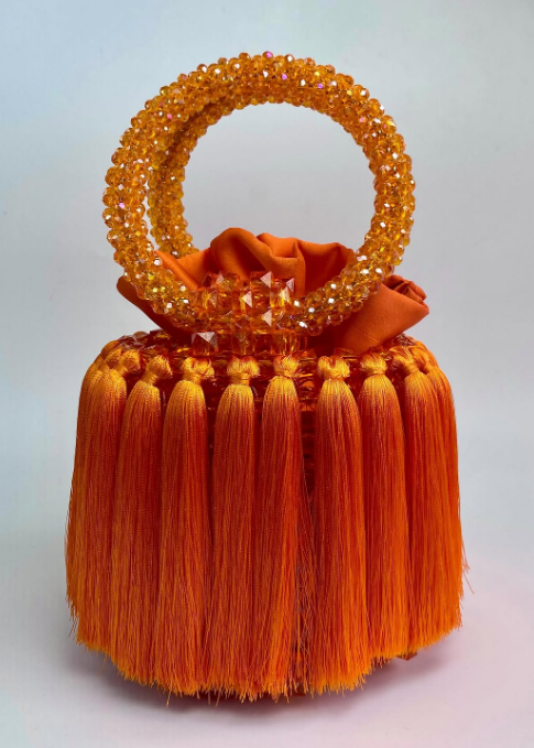 Chill Bead Fringe Handbag