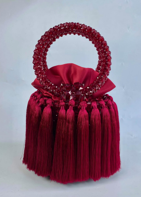 Chill Bead Fringe Handbag