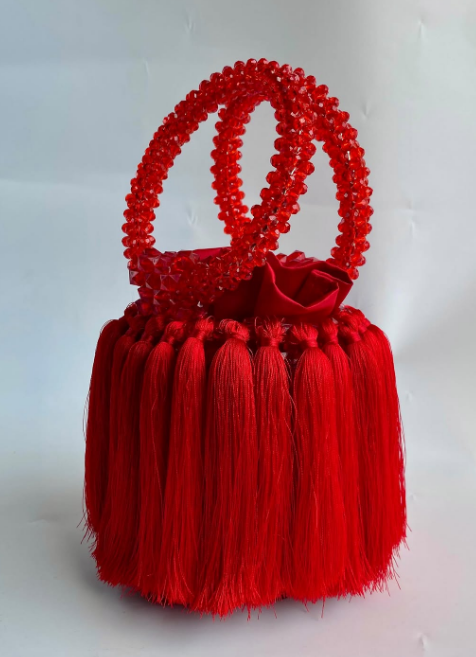 Chill Bead Fringe Handbag