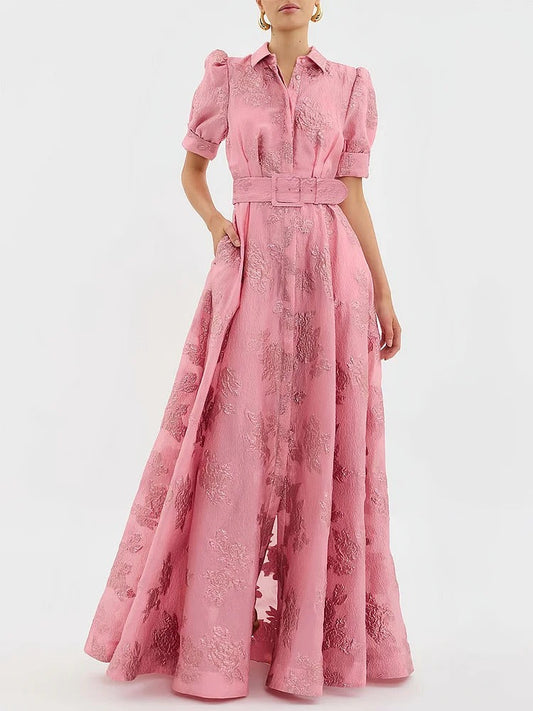 Annette Button Gown