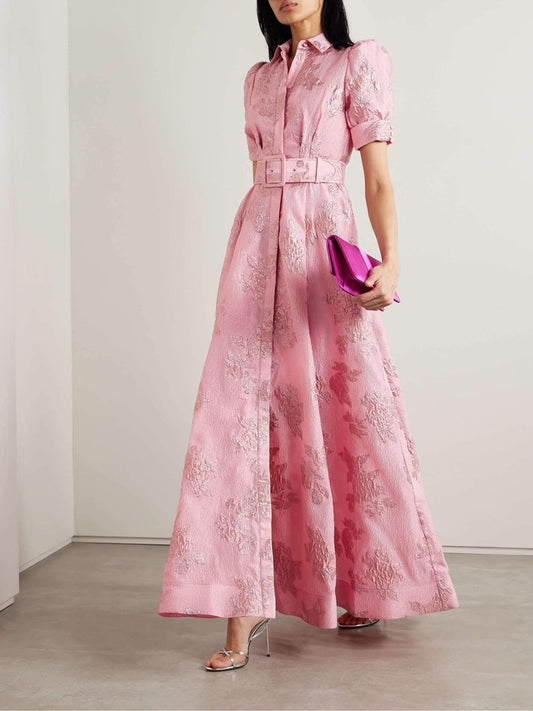 Annette Button Gown