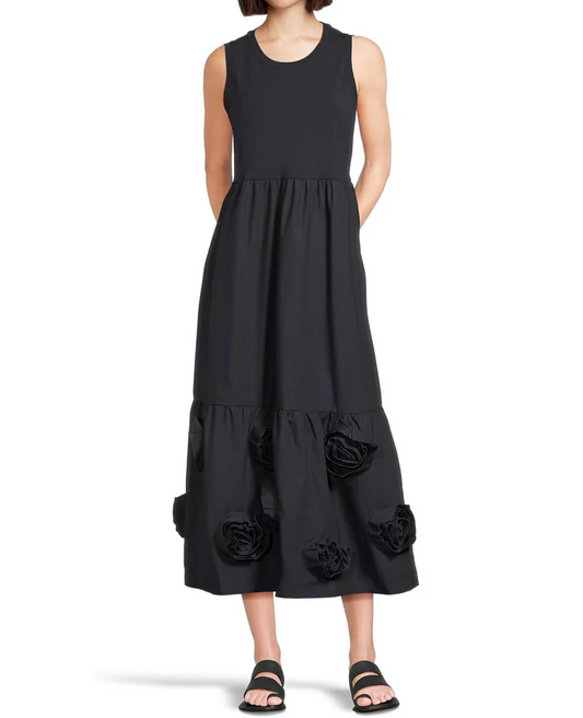 Roses  Sleeveless Dress
