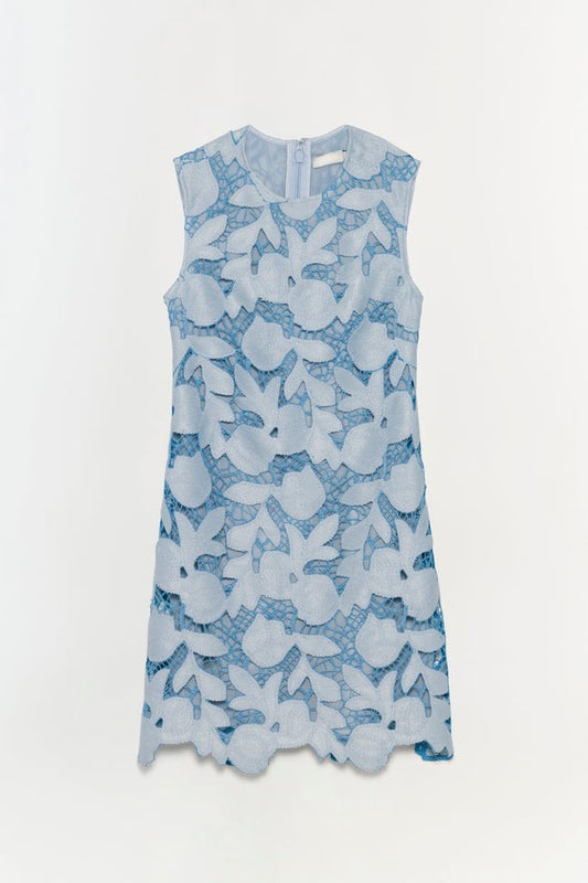 Mickie Embroidered Mini Dress