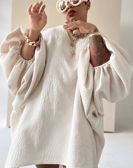 Oversized Smock Blouse