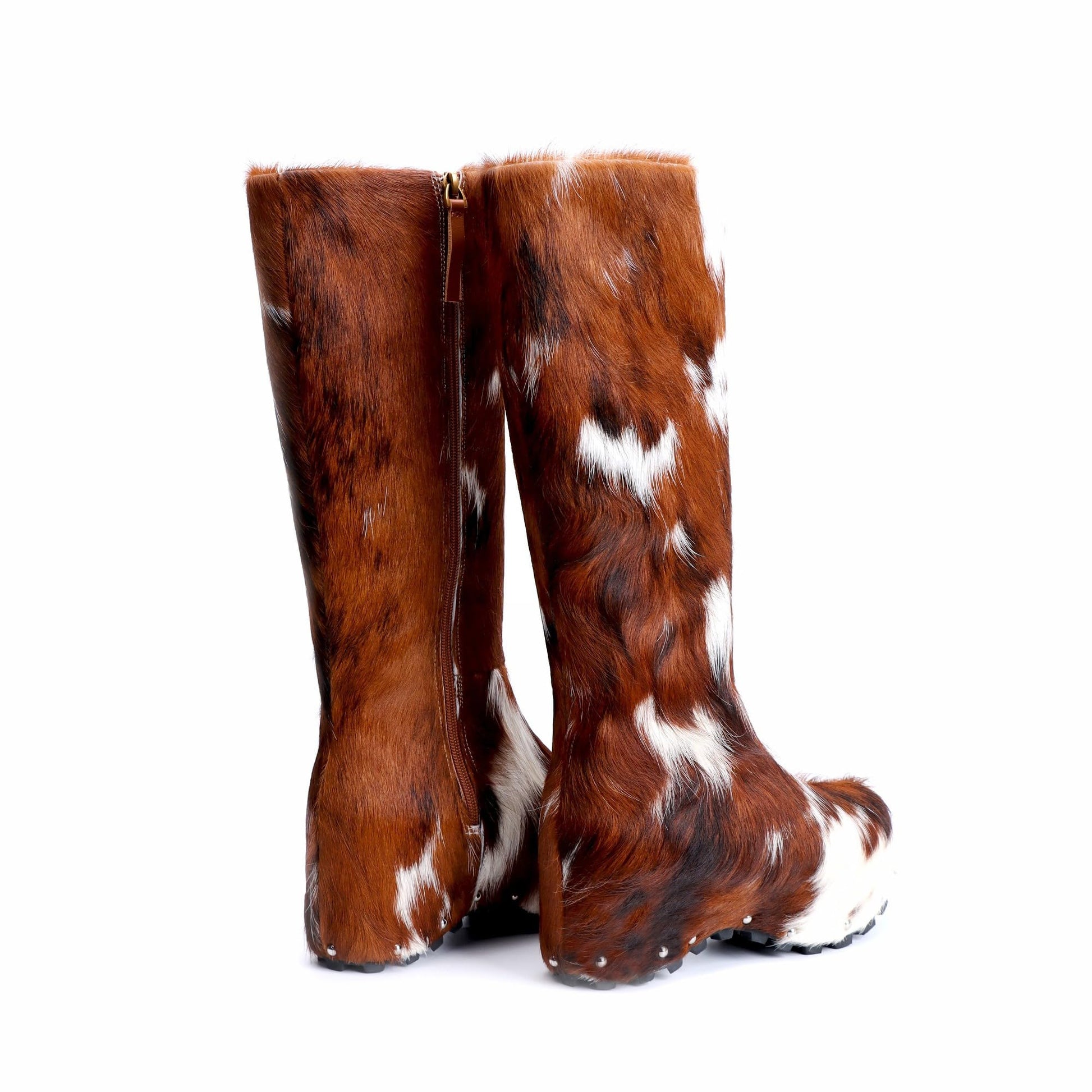 (⏰Last Day Promotion $10 OFF)-Luxury Calf Hair Women’s Knee-High Boots