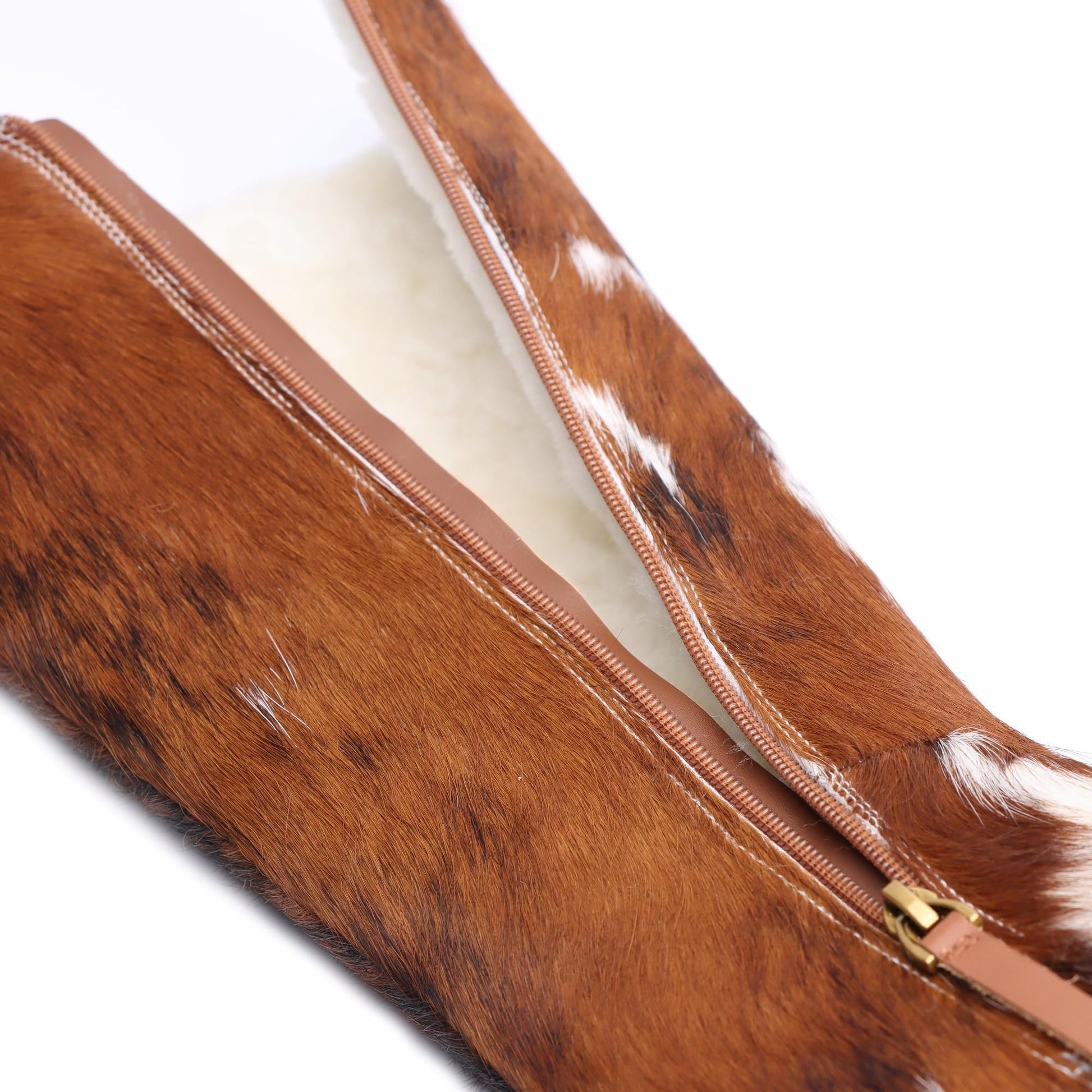 (⏰Last Day Promotion $10 OFF)-Luxury Calf Hair Women’s Knee-High Boots