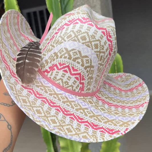 Western Cowboy Hat Outdoor Travel Sunscreen Hat