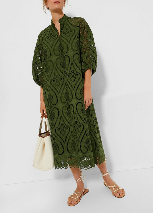 Eyelet Maryse Caftan
